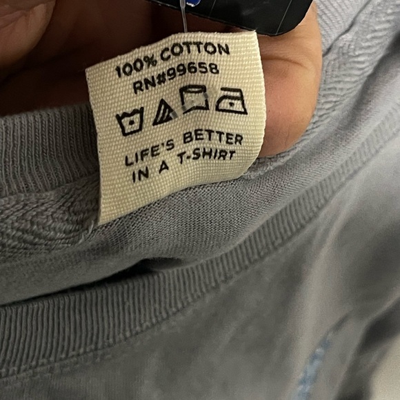 Charlotte Hornets Gray T-Shirt (100% Cotton) - Picture 4 of 4